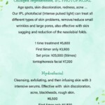 Hydrafacial about 75mins